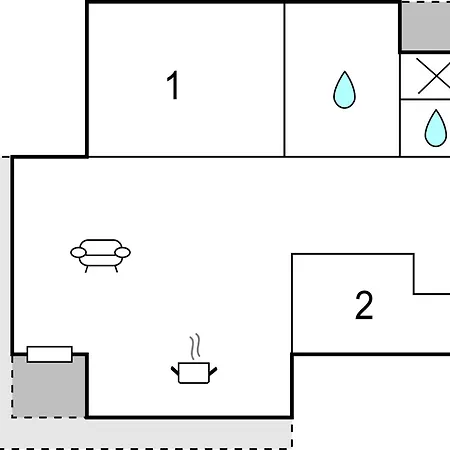 2 Bedroom Awesome In Semesterbostad *